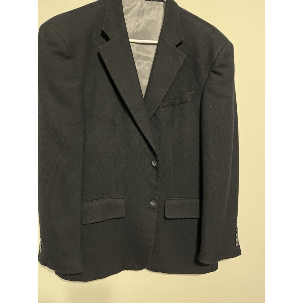 Oscar De La Renta 100% Wool Men's Size 42 R Sports Blazer Coat Suit Jacket